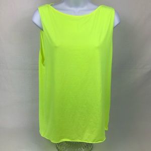 Athleta Bright Yellow Sleeveless Top Sz Sm